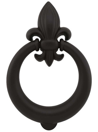 Dauphin Door Knocker in Aged Bronze.